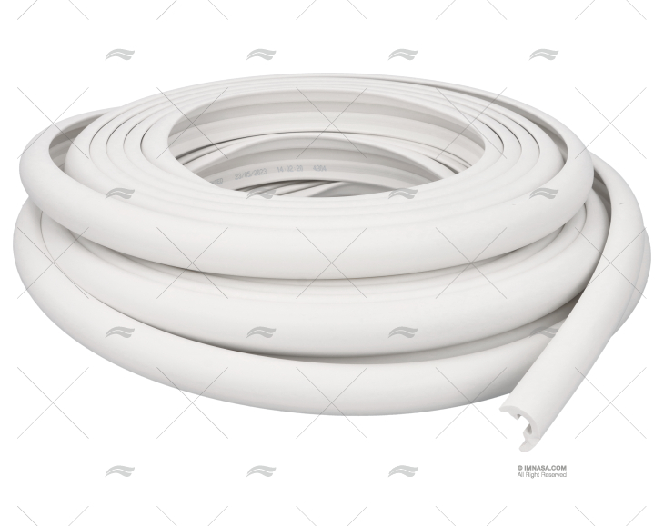 PROFILO PVC RADIALE R 30 BIANCO 24m TESSILMARE
