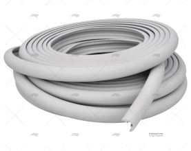 PERFIL PVC RADIAL R 30 CINZENTO        24m TESSILMARE