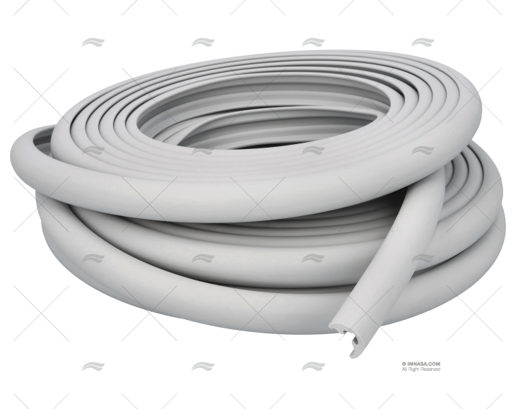 PERFIL PVC RADIAL R 30 CINZENTO        24m TESSILMARE