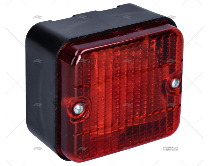 LUZ POSIÇÃO STD VERMELHA 80x70x55mm