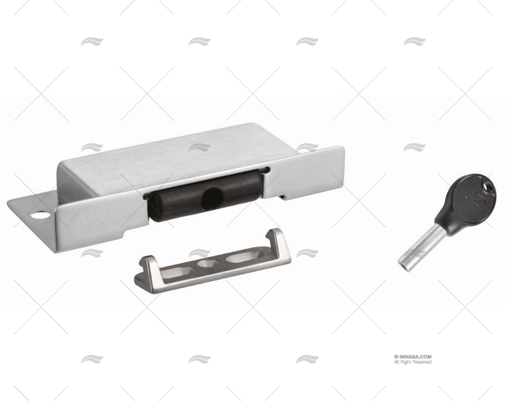 SEAT LATCH W/O LOCK MARINE TOWN