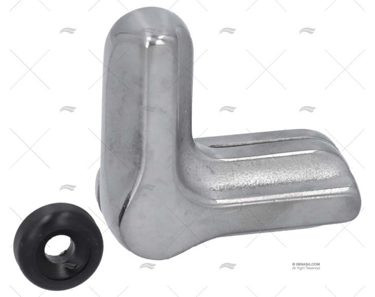 FECHO V COM STOPPER PRETO MARINE TOWN