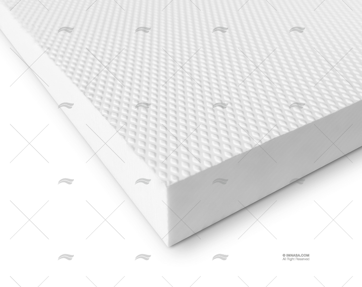 PANEL S.B.AS DIA. WHITE 1219x676x12,7mm KING PLASTIC CORPORATION
