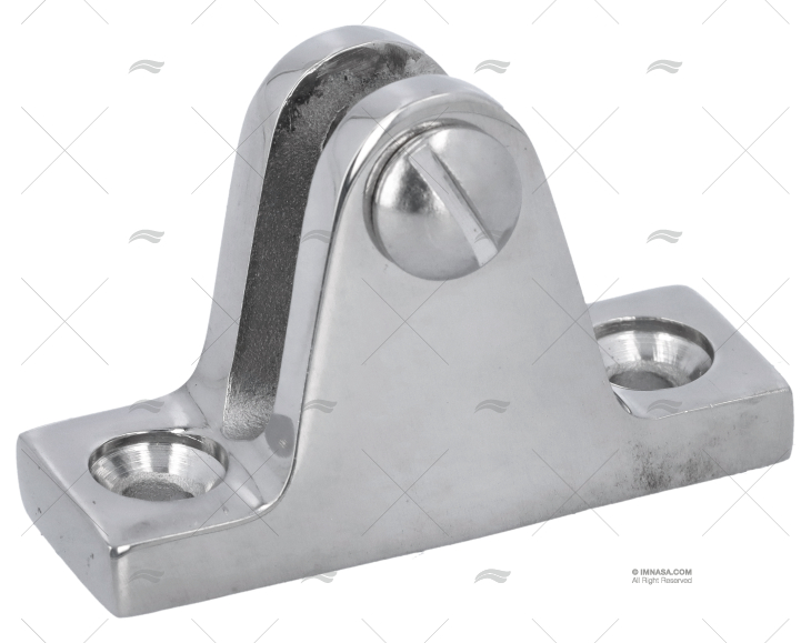 SUPPORTO CAPOTTINA PIANA-INCLINATA INOX VITE