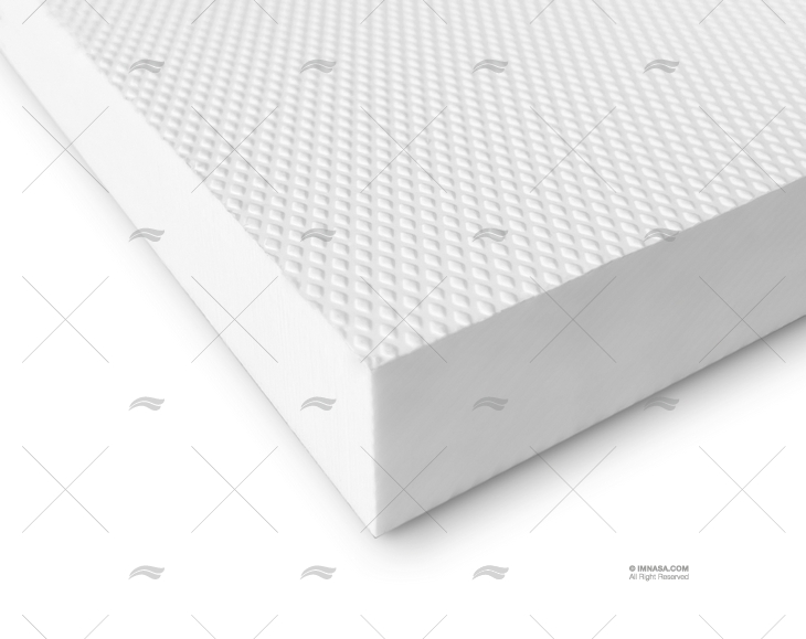 PANEL S.B.AS DIA. WHITE 1219x676x25,4mm KING PLASTIC CORPORATION