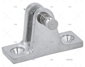 BASE INCLINATA INOX (CON PERNO)