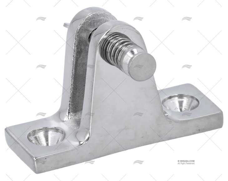 BASE INCLINATA INOX (CON PERNO)