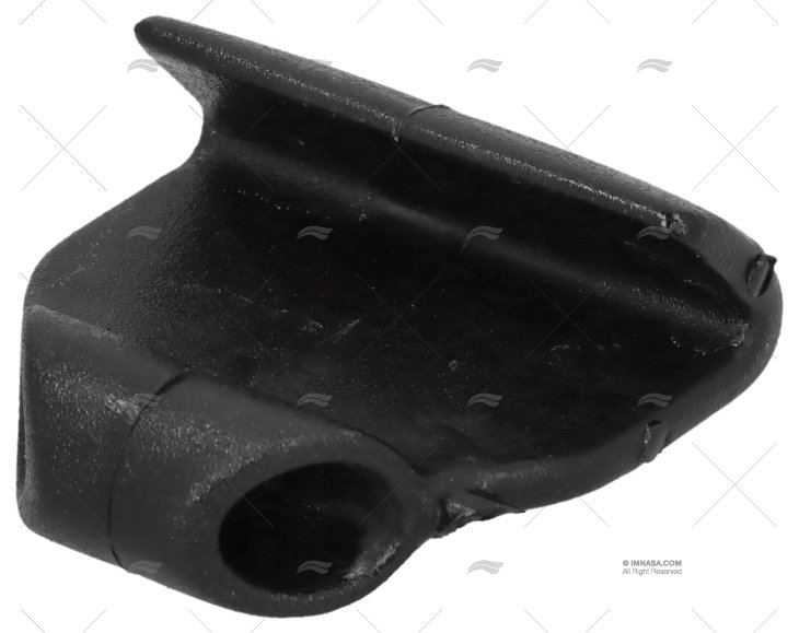 GANCIO PER TENDALINO GOMMONE NERO TESSILMARE