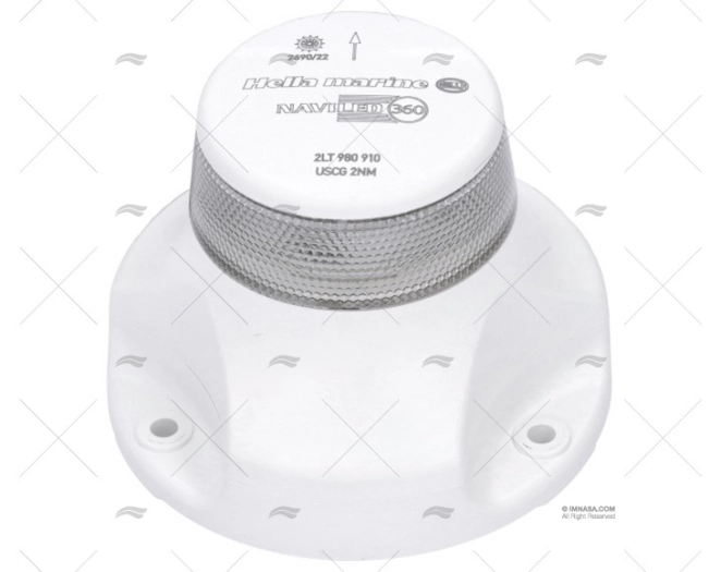LUZ TODO HORIZONTE BRANCA 360 PRO BRANCA HELLA MARINE