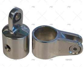HOOD FASTENER WITH PROTECTION 22mm