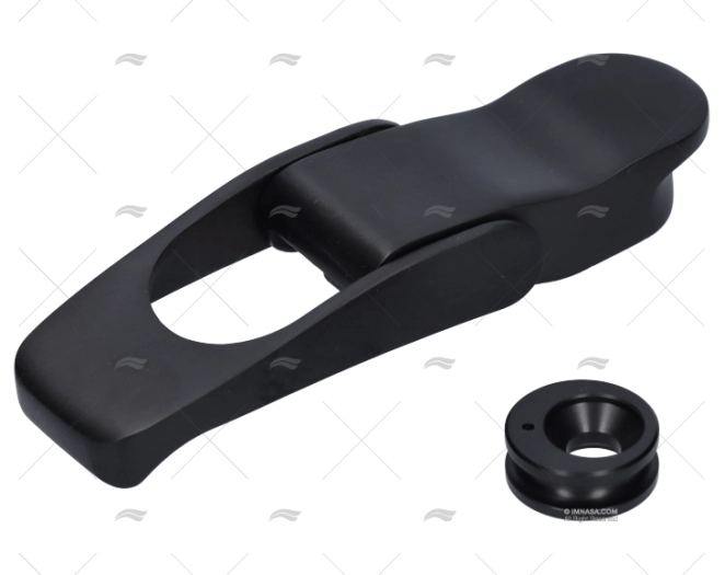 CIERRE INOX SS316 S/LLAVE NEGRO MATE MARINE TOWN