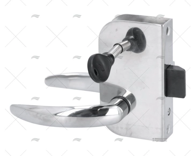 FECHADURA PORTA C/CHAVE SS316 BOMBORDO MARINE TOWN