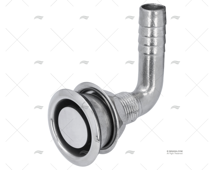 SFIATO 90º INOX SS316 16mm MARINE TOWN