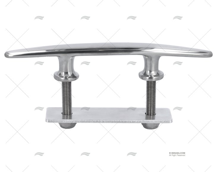 STUD CLEAT SS316 204mm MARINE TOWN