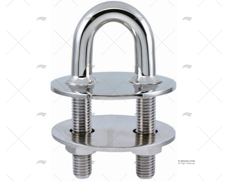 CÂNCAMO ALTA RESISTÊNCIA INOX SS304 12,7mm MARINE TOWN