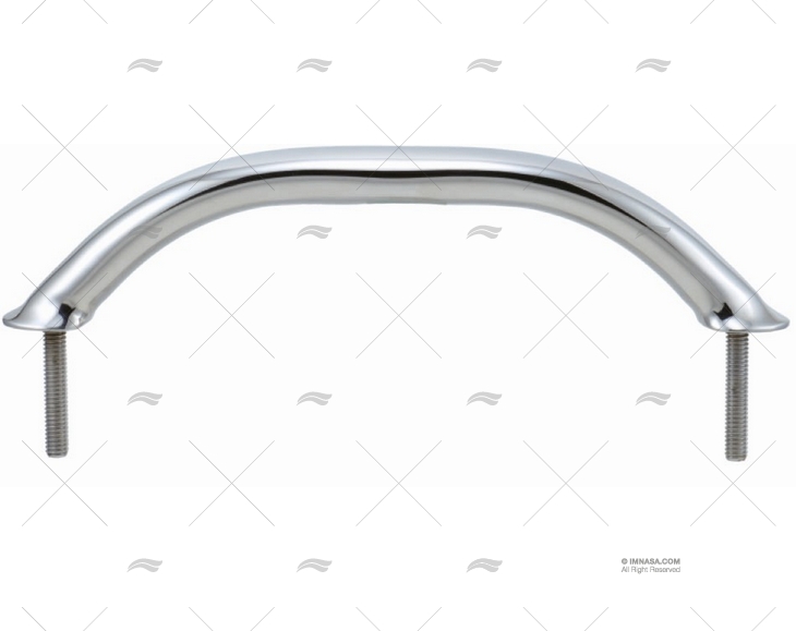 MANIGLIA INOX SS316 C/PRIGIONIERI 338mm MARINE TOWN