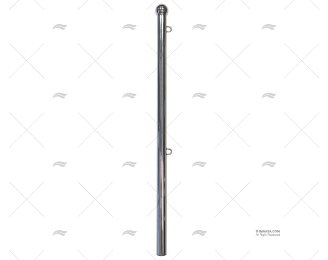 HASTE BANDEIRA INOX SS304 MAGNÉTICA 610mm