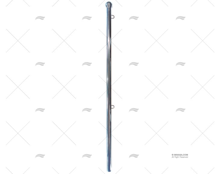 ASTA BANDERA INOX SS304 MAGNETICA 762mm