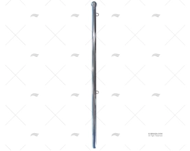 ASTA BANDERA INOX SS304 MAGNETICA 762mm