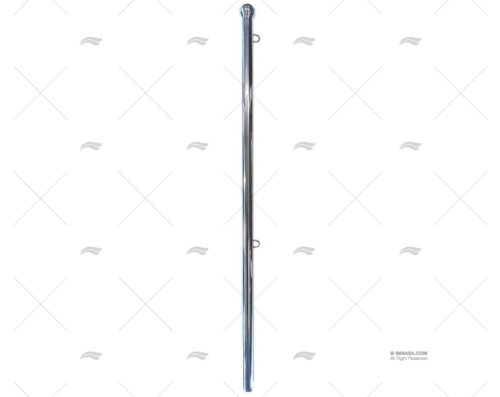 ASTA BANDERA INOX SS304 MAGNETICA 762mm