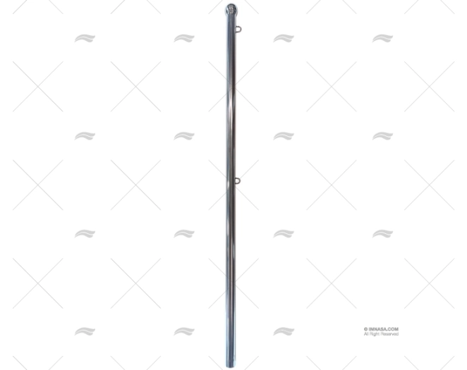 HASTE BANDEIRA INOX SS304 MAGNÉTICA 852mm