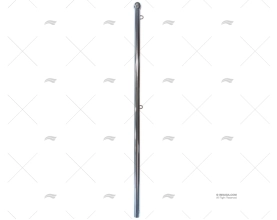 HASTE BANDEIRA INOX SS304 MAGNÉTICA 852mm
