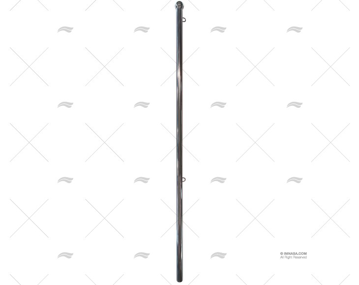 ASTA BANDERA INOX SS304 MAGNETICA 1032mm