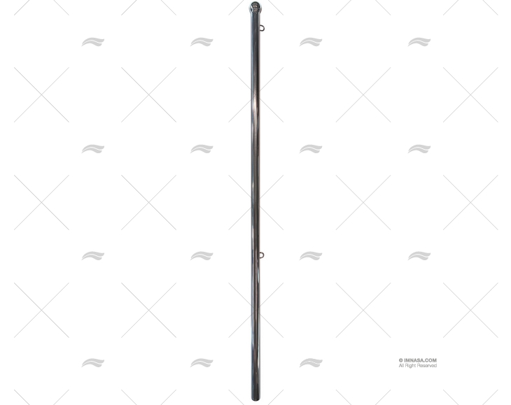 ASTA BANDERA INOX SS304 MAGNETICA 1032mm