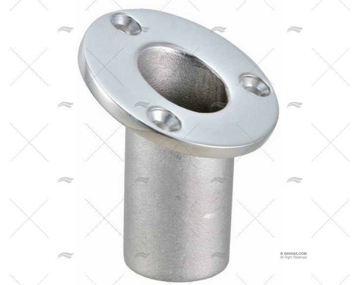 60º FLUSH FLAG POLE SOCKET SS316 1"