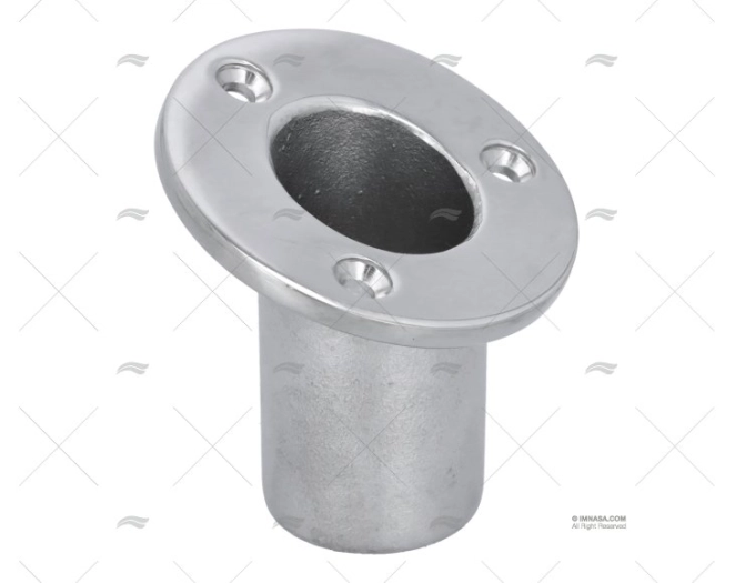 60º FLUSH FLAG POLE SOCKET SS316 32mm