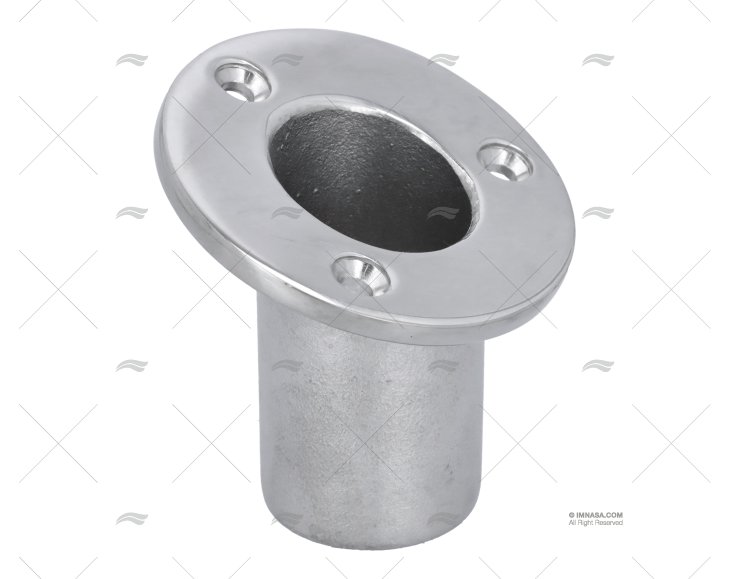 60º FLUSH FLAG POLE SOCKET SS316 32mm