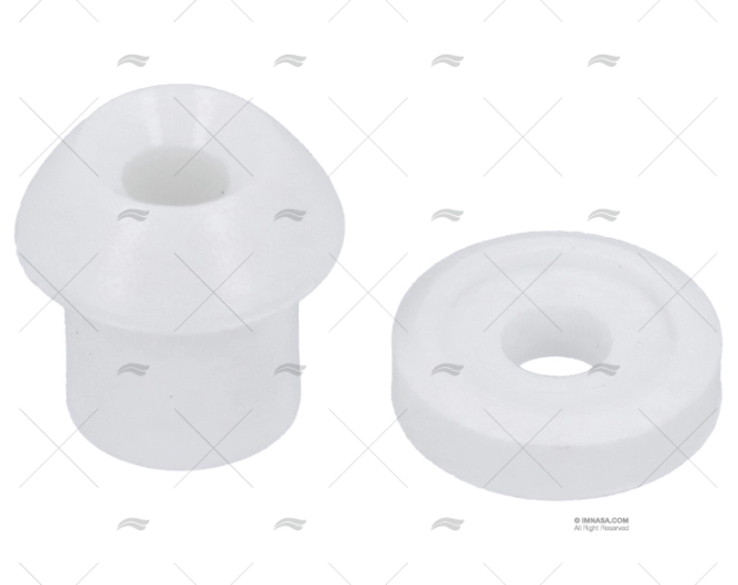 HOOD FASTENER WHITE (10U)