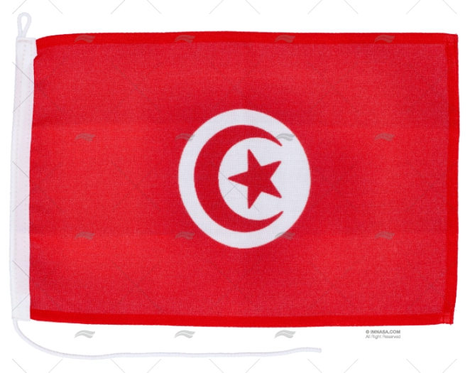 TUNISIA FLAG     30x 20cm ADRIA BANDIERE