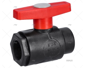 VÁLVULA DE BOLA 2 VIAS PPG 1" RANDEX IBERICA