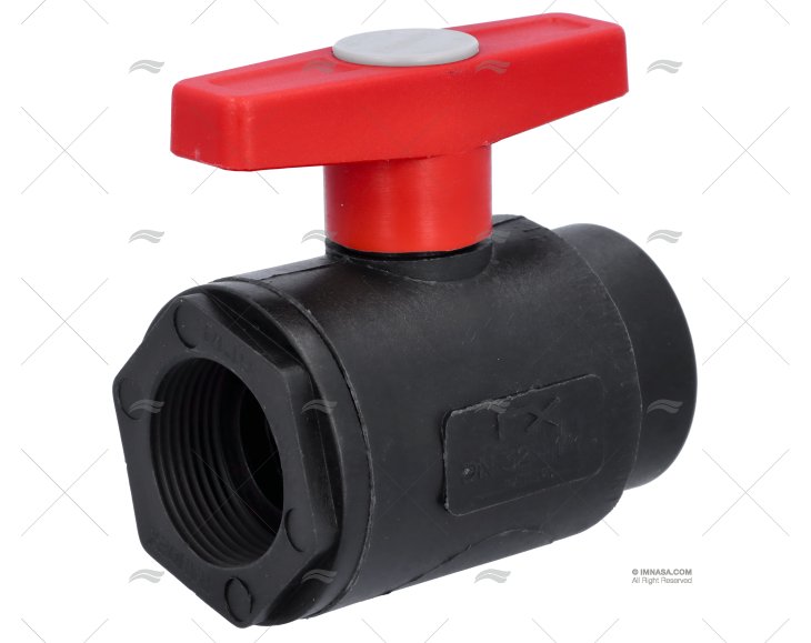 VÁLVULA DE BOLA 2 VIAS PPG 1"1/4 RANDEX IBERICA