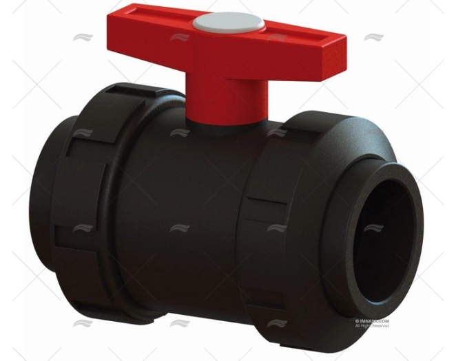 VALVOLA DI PALLA DOPPIO UNIONE BSP  PPG 1/2 RANDEX IBERICA