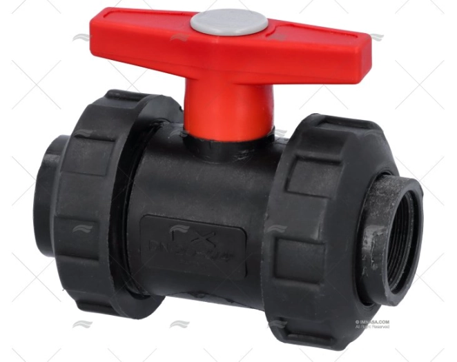 VALVOLA DI PALLA DOPPIO UNIONE BSP  PPG 3/4 RANDEX IBERICA