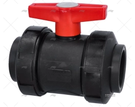 VÁLVULA DE BOLA DUPLO UNIÃO BSP  PPG 2" RANDEX IBERICA