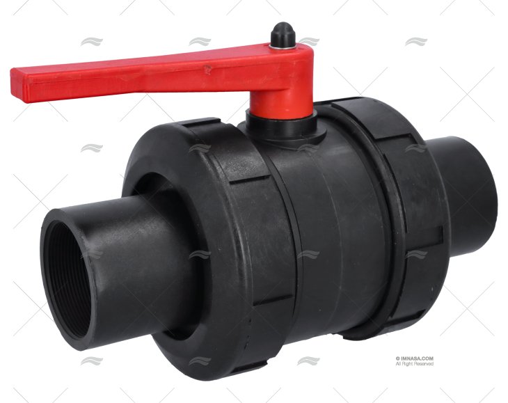 VALVOLA A PALLA DOPPIO UNIONE BSP  PPG 2"1 RANDEX IBERICA