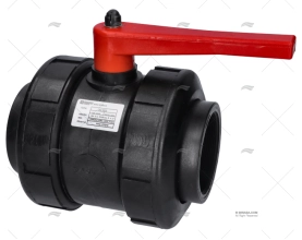 VÁLVULA DE BOLA DUPLO UNIÃO BSP  PPG 3" RANDEX IBERICA