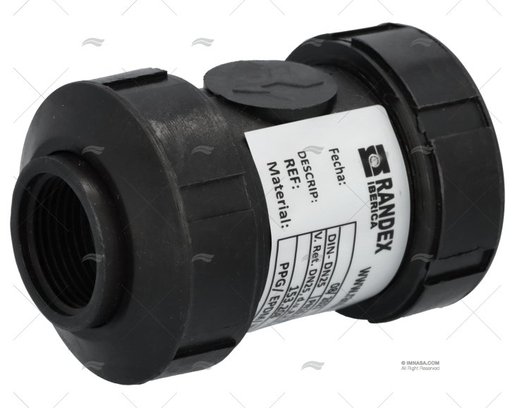 VÁLVULA DE RETENÇÃO BSP  PPG 1" RANDEX IBERICA