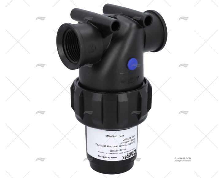 FILTRO AGUA TAMIZ 1" RANDEX IBERICA
