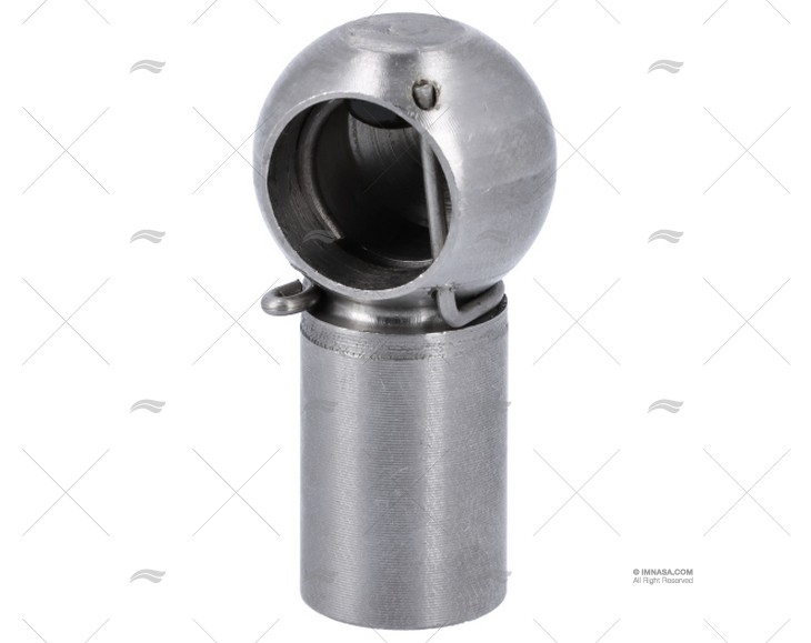 SUPPORTO INOX PER PALLA 13mm FILETTATURA 10mm