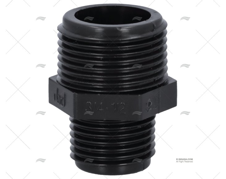 MANGUITO REDUTOR. M-M BSP PP  3/4\" x 1/2\" RANDEX IBERICA