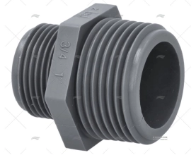 MAMELON FILETE BSP  PP 1"x3/4" RANDEX IBERICA