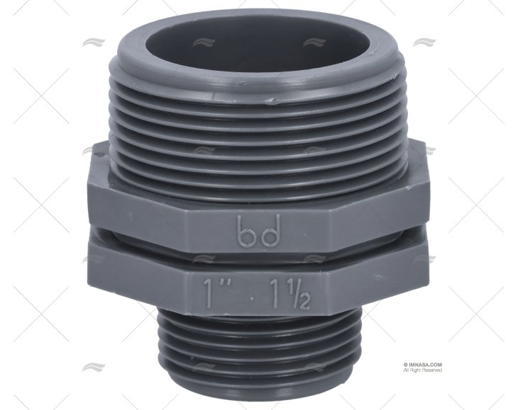 MAMELON FILETE BSP  PP 1"1/2 x 1" RANDEX IBERICA