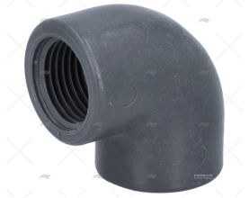 GOMITO 90º FEMMINA BSP PP 1/2" RANDEX IBERICA