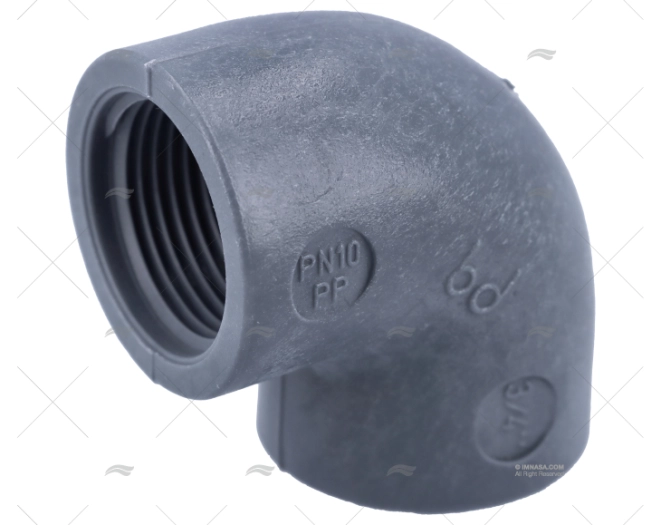 90º ELBOW FEMALE BSP PP 3/4" RANDEX IBERICA
