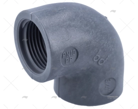 90º ELBOW FEMALE BSP PP 3/4" RANDEX IBERICA