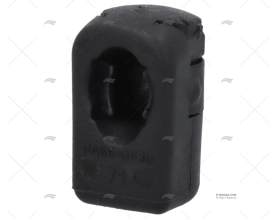 SUPPORTO PLASTICA R2 PALLA 10 FILETTATURA 6mm